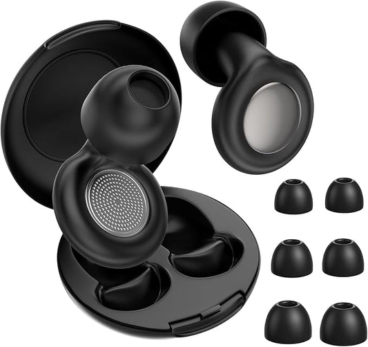 Ear Plugs for Sleeping 45dB Noise Cancelling Ear Plugs for Concerts, Silicone Earplugs Reusable Concert Ear Plug, Music Festivals, Raves, Musicians, Motorcycles, Wind Noise