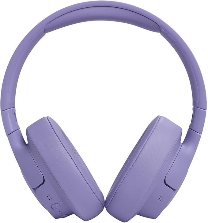 JBL TUNE 770NC - Adaptive Noise Cancelling with Smart Ambient Wireless Over-Ear Headphones, Bluetooth 5.3, Up to 70H battery life with speed charge, Lightweight, comfortable & foldable design (Purple)