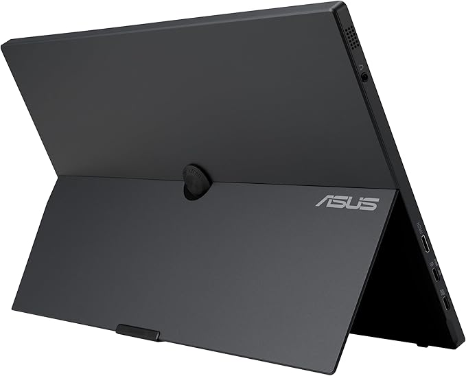 ASUS ZenScreen Touch 16” USB-C Portable Monitor (MB16AMTR) - Full HD, IPS, Built-in Battery, Kickstand, Tripod Socket, Eye Care, Compatible with Laptops, Smartphones and Game Consoles, 3 yr Warranty