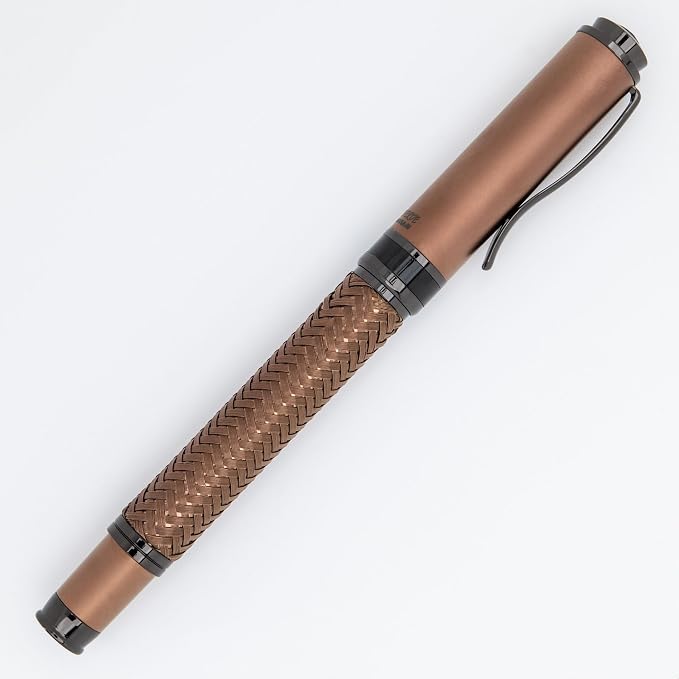 Monteverde Innova Formula M Fountain Pen, Bronze - Fine Nib, Luxury Pen with PVD Coating, Refillable, JoWo Stainless Steel Nib, Premium Gift Box