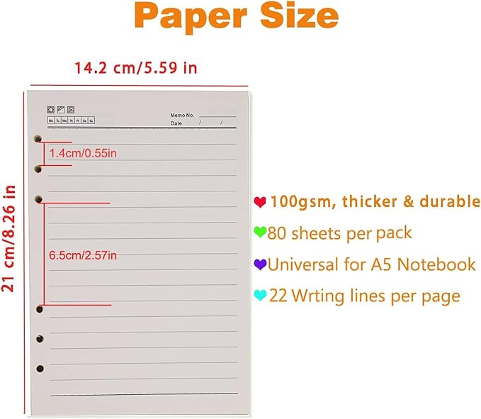 Marte Vanci A5 Padfolio with PU Leather Business Portfolio Zippered Conference Folder Organizer 6 Ring Lined Notebook Binder Loose Leaf Refillable Travel Journal Gift for Men (Blue)