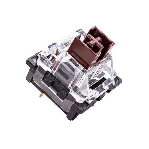 OUTEMU Brown Switches,3 Pin Tactile DIY Replacement Switches for Mechanical Gaming Keyboard- Pack 32