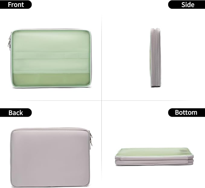 CONMOTO Laptop Case Sleeve,13 inch 15inch Computer Carrying Bag Laptop Sleeve Compatible for MacBook Air/Pro, HP, Dell, Lenovo, Acer
