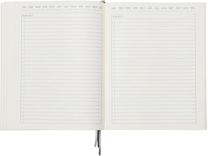 DesignWorks Ink Standard Issue Notebook No. 3, Undated Daily Planner & Writing Journal, 192 Lined Pages, Pen Holder, Small Notebook for Work & Journaling, 6.75 x 8.5 in, Army Green Chili