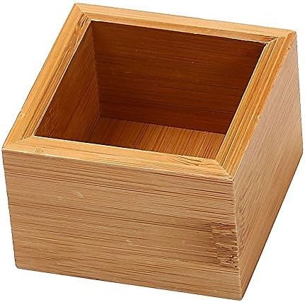 YBM Home Kitchen Drawer Organizer Storage Box Made of Bamboo, 3x3x2 Inch 320