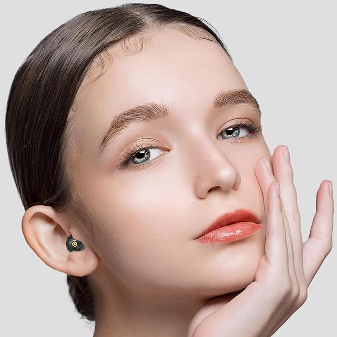 Ear Plugs for Sleeping Earplugs for Concerts Noise Cancelling Reusable Soft Silicone Noise Reduction Earbuds for Travel, Focus, Work 33-45dB Hearing Protection with 9 Ear Tips & Case (Black)