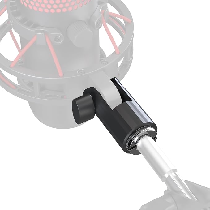 M05 Boom Arm, 360° Rotatable Microphone Stand with Desk Mount (QuadCast Adapter)