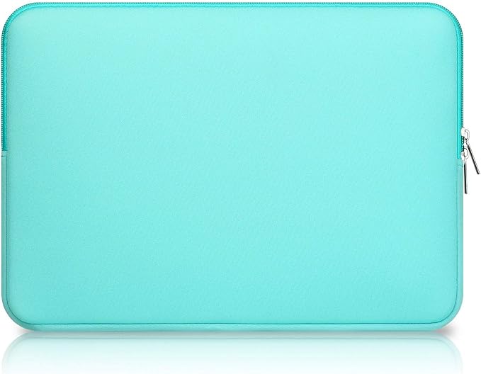 CCPK Laptop Sleeve Case for MacBook Pro 14 inch Mac Air 13 inch M4 M3 M2 M1 Compatible with Hp Lenovo Dell ASUS Computer Laptop Sleeve Bag Protective Carrying Case Cover 13-14 inch Accessories, Mint