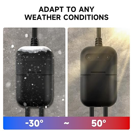 EP Outdoor Smart Plug, Waterproof IP66 WiFi Plug with 2 Individually Sockets, Compatible with Alexa & Google Assistant, Smart Outdoor Outlet for String Lights, UL Certified, Black