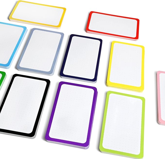 Bullet Cards (3x5 11-Color Cards 200qty)