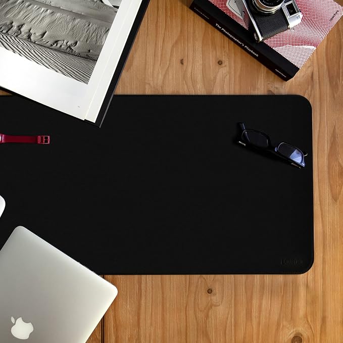 Londo Leather Extended Mouse Pad – Large Desk Mat for Office & Gaming, Smooth Writing Surface, Non-Slip Base, Durable & Stylish Workspace Accessory