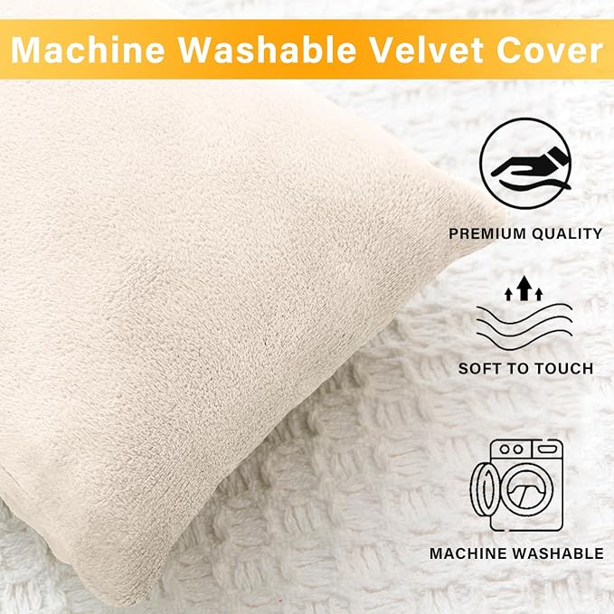 1 MIDDLE ONE 2 Pack Small Pillow, Memory Foam Mini Pillow 11 X 7 Inches for Travel, Sleeping, Nap and Neck, Knee, Lumbar Support, Tiny Cushion for Pet, Dogs (Off-White)