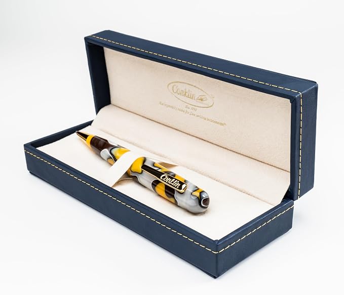 Conklin All American Gel Pen Yellowstone | Luxury Gel Pen with Refillable Ink | Smooth Writing, Premium Quality, Elegant Design