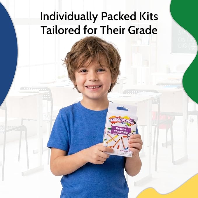 EPI Essentials Back to School Supplies for Kids 2nd & 3rd Grade – 71 Items in Kit – Elementary School Supply Packs – Wide-Ruled Bundle with Composition Notebooks – Suitable for Homeschooling