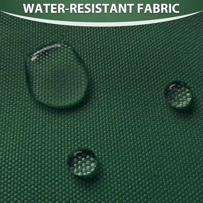 Waterproof Canvas Fabric by The Yard 58inch 600D Upholstery Material Polyester Fabric Outdoor Water Resistant Fabric for Sewing Chair Patio Cushion Purse Bag Interior, Pre Cut 3 Yard Green