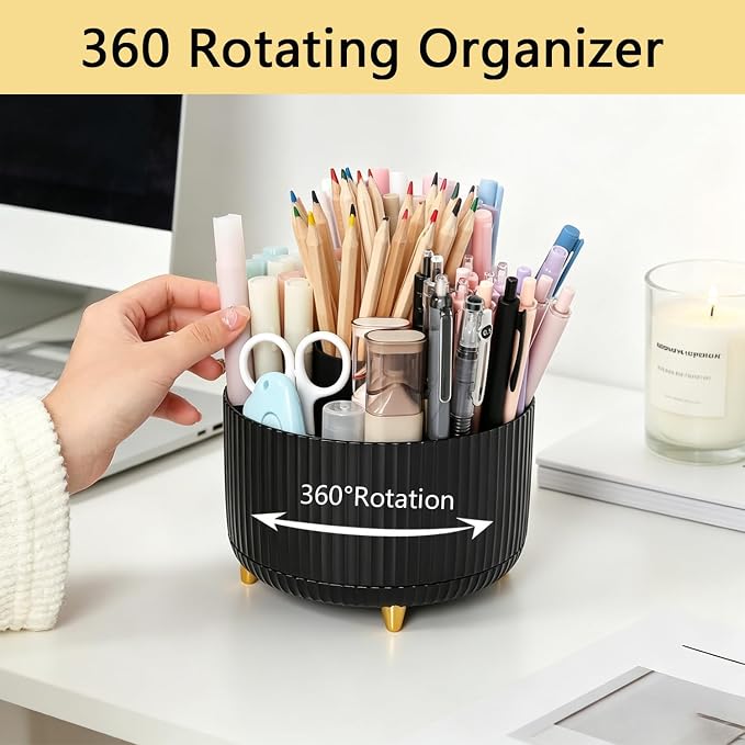 Office Supplies,Black Desk Accessories,Office Supplies Set,Desk Organizer,Stapler,Tape Dispenser,Scissors,Staple Remover,Binder Clips,Staples,Ballpoint Pen,Index Tabs with Ruler,Clear Tape.10pcs
