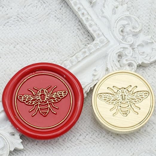Wax Seal Stemp Kit with 24 Colors Wax Seal Beads 624pcs, Electric WaxSeal Warmer, Been Thank You WaxSeal Stamp, SealingWax Spoon, WaxSealPen, Tweezer,WaxSealStamp kit (24A)