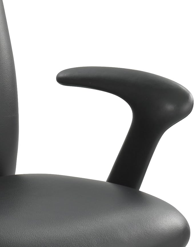 Uber Big & Tall Task Chair, High Back Black Vinyl
