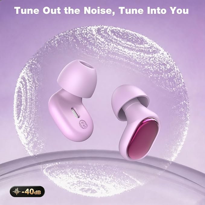 Yawsoy Noise Cancelling Ear Plugs - Ultimate Hearing Protection | 40dB SNR noise reduction, ultra-comfy & custom fit, reusable silicone ear plugs for sleep, focus, travel & noise sensitivity