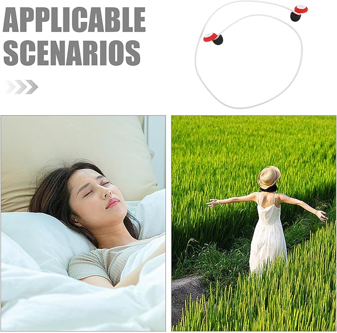 NOLITOY Reusable Soft Silicone and Noise Reduction Comfortable Hearing Protection for Studying Traveling Concerts and Work High-Efficiency Noise Cancelling for Focus and Sleep