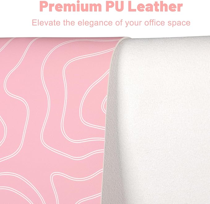 Leather Desk Mat, Desk Pad for Keyboard and Mouse Large Mouse Pads for Desk | Waterproof Desk Mat, Desk Matt for Desktop, Laptop Blotter, Keyboard Pad, Large Mouse Pad, Desk Essentials