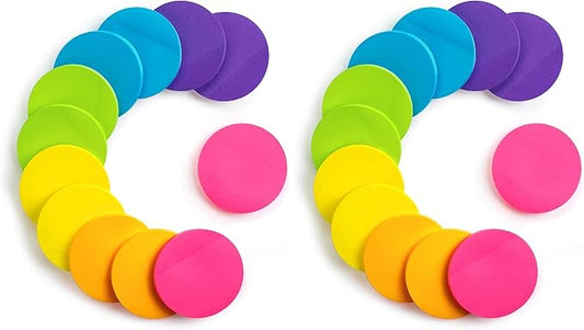 Mr. Pen- Round Sticky Notes, 12 Pads, 720 Sheets, 2.8" x 2.8" Colorful Sticky Notes Bulk (Pack of 2)