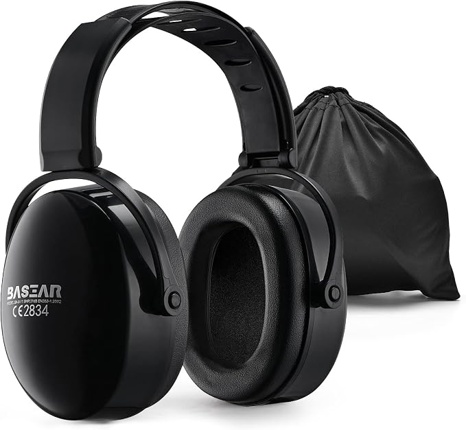 Ear Protection Headphones for Adults Kids, NoiseCancelling Headphones for Autism, Adjustable NoiseCancelling Ear Muffs, Earmuffs Hearing Protection, Effective Noise-Reducing Ear Muffs