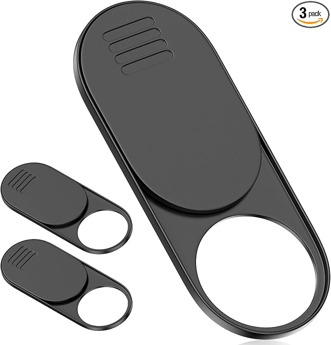 Webcam Cover,Ultra-Thin Camera cover Slide compatible with Laptop,MacBook,Computer,Laptops,PC,Apple Devices,and Tesla Model 3/Y Interior Cabin Camera,0.03in Thick Web Blocker Protect Your Privacy