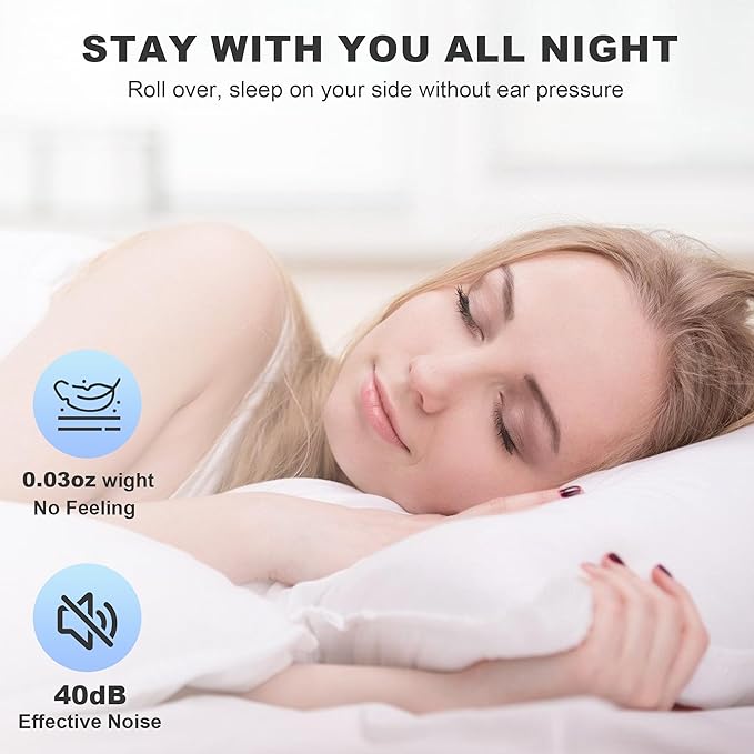Ear Plugs, Ultra-Comfy Reusable Noise Reducing Earplugs for Sleep, Silicone Concert Ear Plug+8 Tips for Deep Focus, Travel & Sensitivity | Flexible Hearing Protection, Valentine’s Day Gifts for Women
