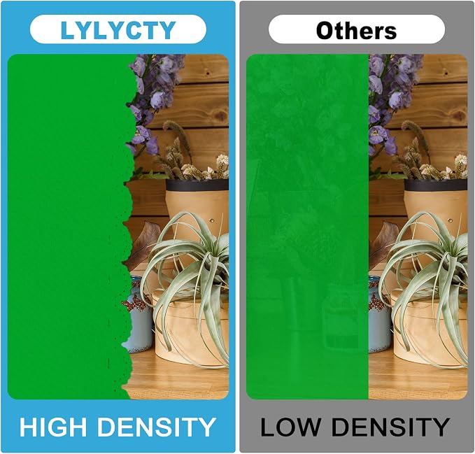 Green Screen Backdrop for Photoshoot, Professional Photo Backdrop Background Curtain for Product Photography，Portraits, Wedding, Party, Live Streaming Video Recording 7X10 FT