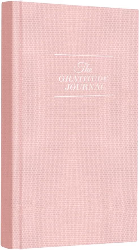 The Gratitude Journal for More Happiness, Optimism, Affirmation & Reflection - An Effective Manifestation Guide Journal, Undated Daily Journals for Women & Men （Pink）