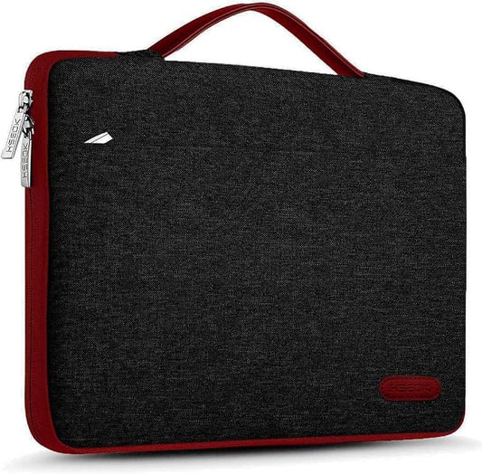 Hseok Laptop Sleeve 13-14 Inch Case Briefcase Compatible with MacBook Neo Pro 14 M5/M4/M3/M2/M1, All Models 13.3 Mac Air/Pro, XPS 13 14, Most Popular 13"-14" Notebooks,B03K02