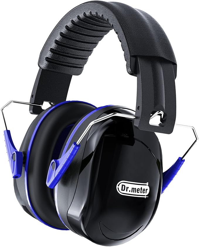 Noise Reduction Ear Muffs, SNR31dB Hearing Protection Sensory Earmuffs, Noise Cancelling Headphones for Adults Ear Protection for Gun Range, Yard Work, Mowing, Monster Truck, Fireworks