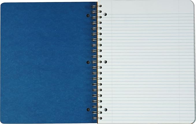 Earthwise by Oxford Recycled 5-Subject Notebook, 8-1/2" x 11", College Rule, 3-Hole Punched, 240 Sheets (25-159R)