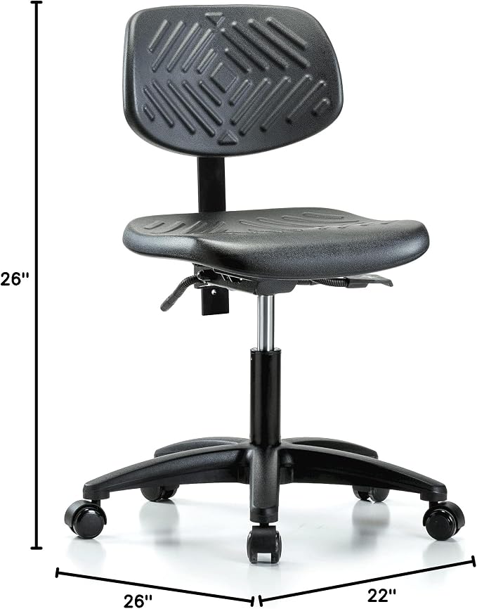 Perch Ergonomic Industrial Chair | Desk Height 17-22"