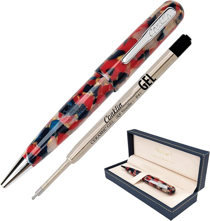 Conklin All American Gel Pen Old Glory Special Edition | Luxury Gel Pen with Refillable Ink | Patriotic Design, Smooth Writing, Premium Quality