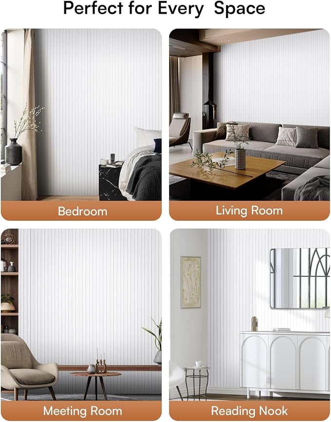 SODOCT 6 Pack Large Acoustic Panels, 47.2" X 23.6" X 0.5" Sound Proof Panels for Walls, High Density Sound Absorbing Panels for Home Studio & Office, White
