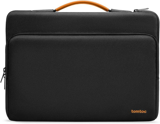 tomtoc 360 Protective Laptop Carrying Case for 16-inch MacBook Pro M5 Pro/Max (2026), M4/M3/M2/M1 Pro/Max 2024-2019, Water-Resistant Laptop Bag Sleeve with Accessory Pocket for The New Razer Blade 15