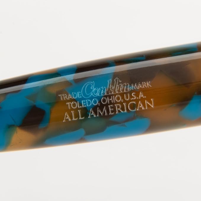 Conklin All American Gel Pen Southwest Turquoise | Luxury Gel Pen with Refillable Ink | Vibrant Design, Smooth Writing, Premium Quality
