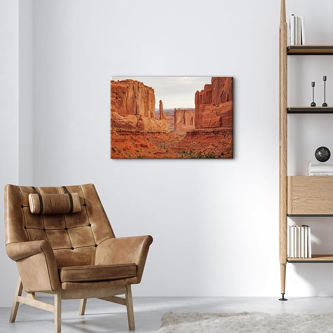 Bryce Canyon Canvas Wall Art for Living Room Utah National Park Cliff Landscape Wall Decor Western Arts Nature Rock Mountain Scenery Picture Paintings Artwork Bedroom Office Home Decoration 16x24"