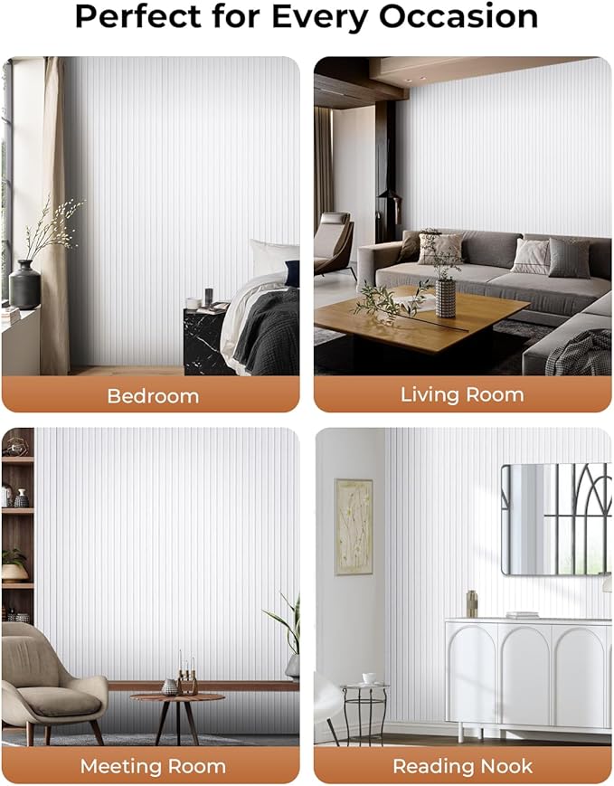 SODOCT 12 Pack Large Acoustic Panels, 47.2" X 23.6" X 0.4" Sound Proof Panels for Walls, High Density Sound Absorbing Panels for Home Studio & Office, White