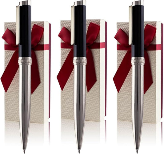 Yastar Luxury Pens Personalized, Custom Pens for Men Women, Elegant Pen for Professional Writing, Ballpoint Pen Engraved with Name, Unique Groomsmen Gifts, Business Gift for Executive