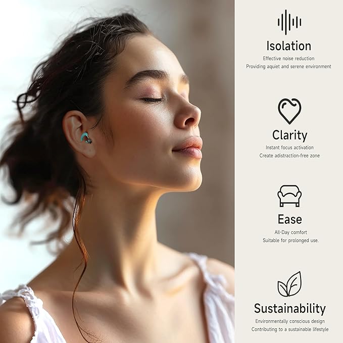 Concert Ear Plugs, 𝟐𝟎𝟐𝟓 𝐔𝐩𝐠𝐫𝐚𝐝𝐞 High Fidelity Hearing Protection Earplugs for Travel、Festival、Rave. Soft Silicone for Noise Reduction, Useful Birthday Gifts for Husband Men Kids Friends