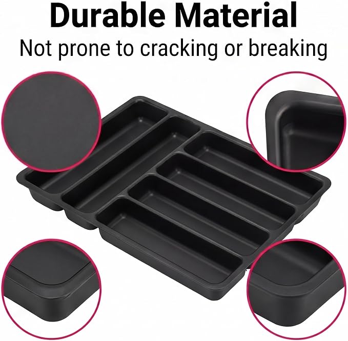 6 Pcs Tool Box Organizer Tray Divider Set for U.S. GENERAL Mini Steel Toolbox,Tool Desk Drawer Organization, Toolbox Accessories&Organizer,Storage Solution for Screws, Bits & Tiny Tools