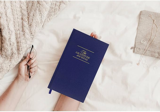 The Gratitude Journal - for More Mindfulness, Happiness, Positive Vibes, Affirmations, Productivity, and Self Reflection -Undated Daily Journal