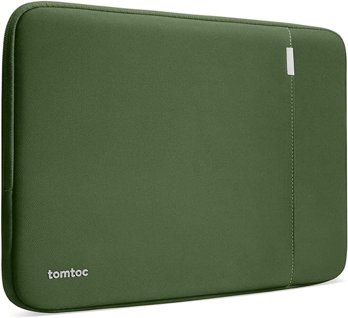 tomtoc 360° Protective Laptop Sleeve for 13-inch New MacBook Air M5/A3449 (2026) M4/A3240, M3/A3113, M2/A2681, M1/A2337, Water-Resistant Computer Case Bag Fits 13" MacBook Neo A18 & MacBook Pro M2/M1
