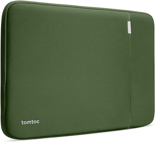 tomtoc 360° Protective Laptop Sleeve for 13-inch New MacBook Air M5/A3449 (2026) M4/A3240, M3/A3113, M2/A2681, M1/A2337, Water-Resistant Computer Case Bag Fits 13" MacBook Neo A18 & MacBook Pro M2/M1