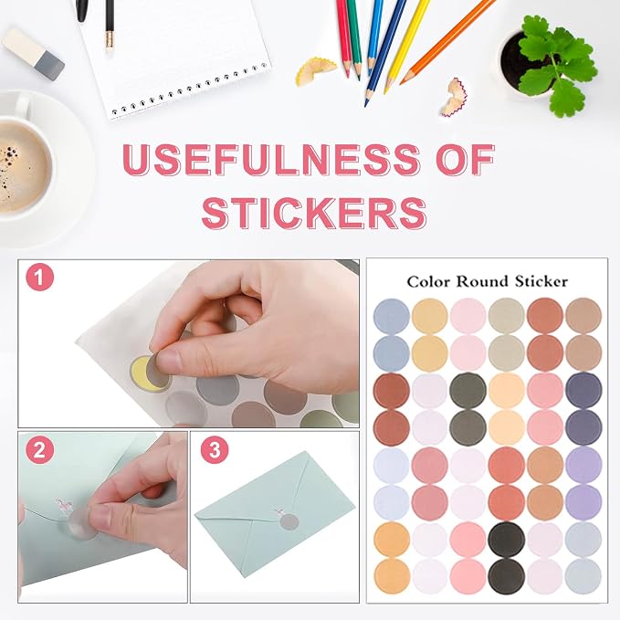 91 Pcs Stationery Paper Envelopes Set Includes 60 Lined Writing Paper & 30 Envelopes with 48 Colorful Round Dot Stickers, Cute Vintage Letter Writing and Stationery Paper Envelopes(10Style)