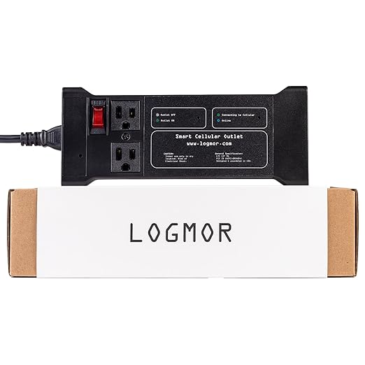 Cellular Smart Plug 4G LTE No WiFi Needed with API Remote Control