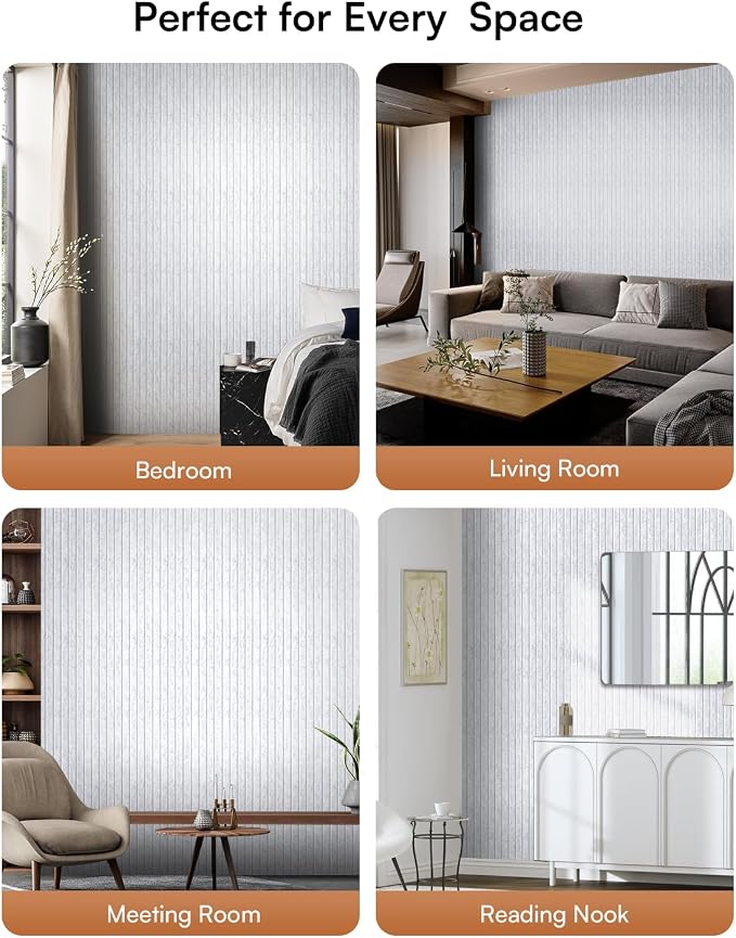 SODOCT 6 Pack Large Acoustic Panels, 47.2" X 23.6" X 0.5" Sound Proof Panels for Walls, High Density Sound Absorbing Panels for Home Studio & Office, Gray